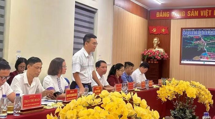 Đồng chí Nguyễn Văn Toản, Bí thư Đảng ủy xã Thanh Yên cam kết đồng hành, tạo thuận lợi nhất về thủ tục để nhà đầu tư triển khai các dự án tại địa bàn.
