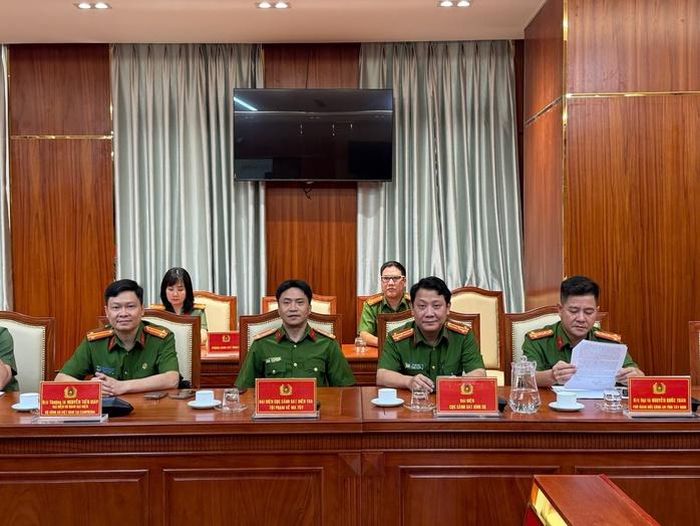 Lãnh đạo Công an TPHCM tổ chức họp báo cung cấp thông tin
