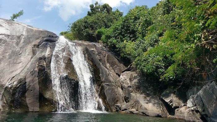 Hố Giang Thơm, nơi cháu K. gặp nạn.