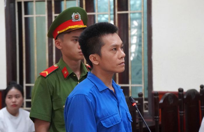 Bị cáo Tài khai báo trước tòa