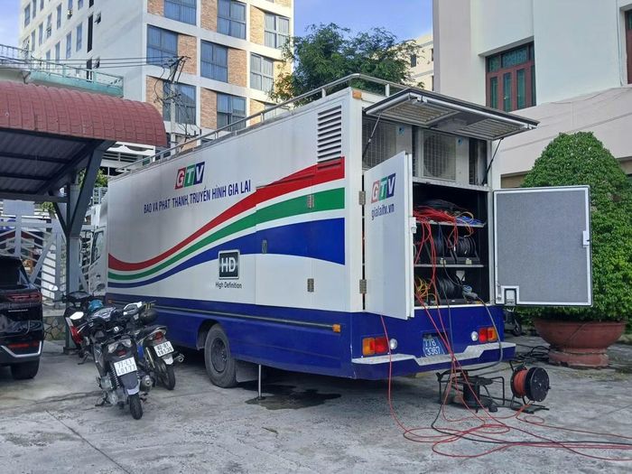 Phiên tòa được truyền trực tuyến.