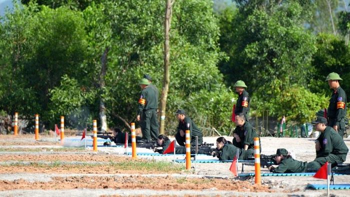 Nội dung súng trường bắn tỉa 120m phối hợp nam, nữ trong khuôn khổ Hội thao Quân sự, võ thuật và thể thao Công an nhân dân năm 2026 - Khu vực I.