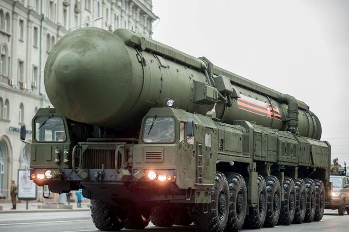 Tên lửa đạn đạo liên lục địa (ICBM) Yars RS-24 của Nga. Ảnh: Tass/Bộ Quốc phòng Nga.