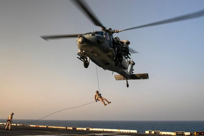 Một trực thăng quân sự của Mỹ. Ảnh: CENTCOM