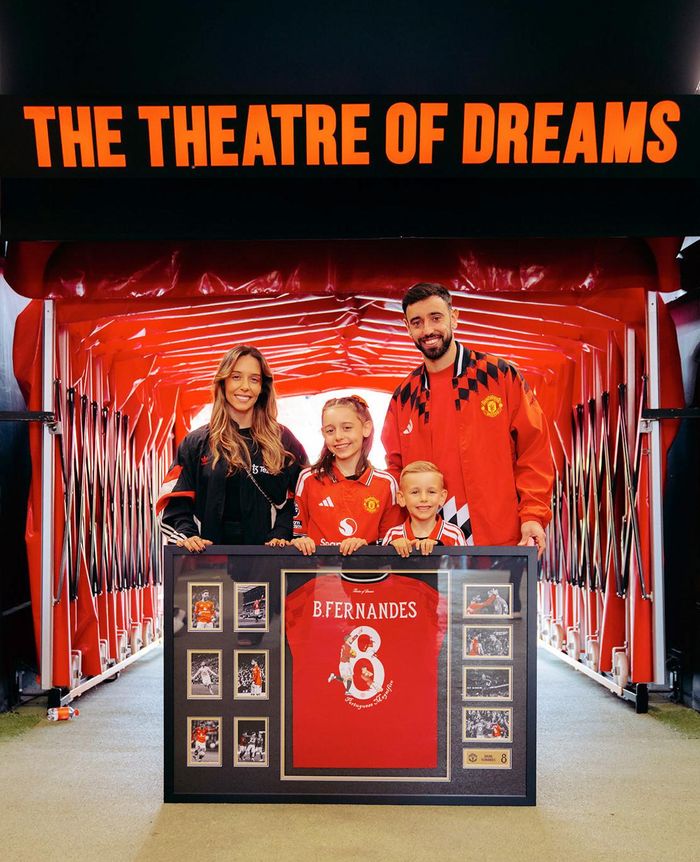 Bruno xem Old Trafford như ngôi nhà thứ 2 của mình - Ảnh: MUFC