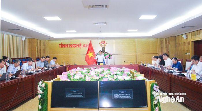 Quang cảnh cuộc họp. Ảnh: Mai Hoa