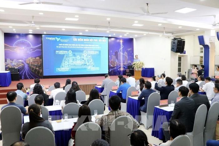 Chương trình giới thiệu về Techfest Hải Phòng 2026. Ảnh: Mạnh Minh - TTXVN