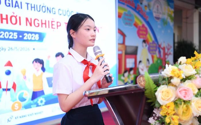 Thí sinh giải Nhất Nguyễn Vy Anh chia sẻ về cuộc thi