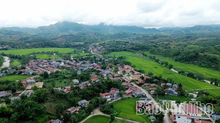 Trung tâm xã Lai Đồng ngày càng khang trang.