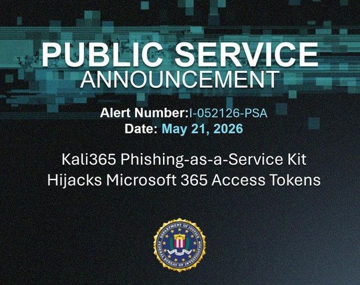 Cảnh báo của FBI cho người dùng Microsoft. (Nguồn FBI)