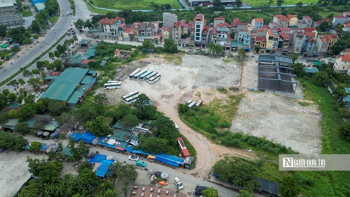 Đến tháng 7/2025, toàn bộ diện tích tại đây đã bị san lấp.