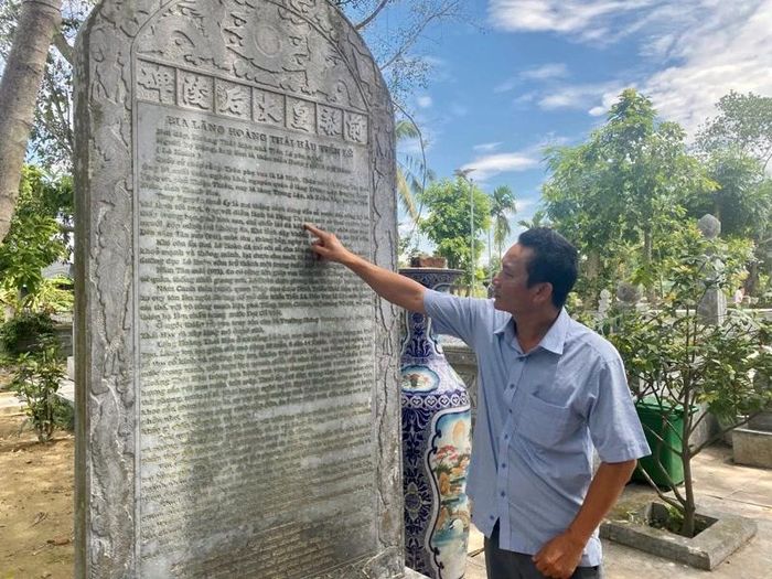 Văn bia Hoàng Thái hậu Tiền Lê được tôn tạo nhằm khắc khi công đức của người mẹ đã sinh ra vua Lê Đại hành.