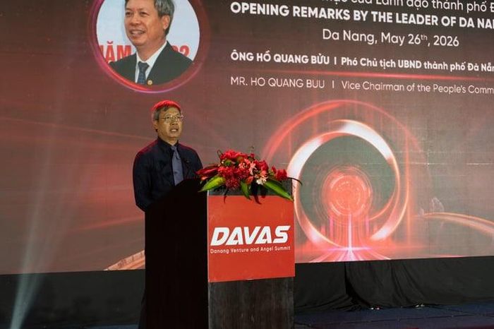  Ông Hồ Quang Bửu - Phó Chủ tịch Tp. Đà Nẵng phát biểu tại diễn đàn 