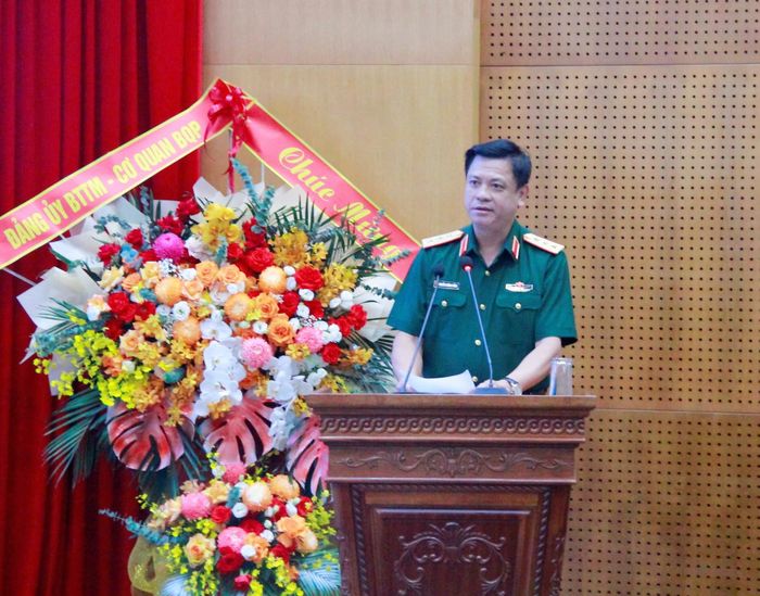 Thượng tướng Nguyễn Trường Thắng phát biểu chỉ đạo tại Hội nghị
