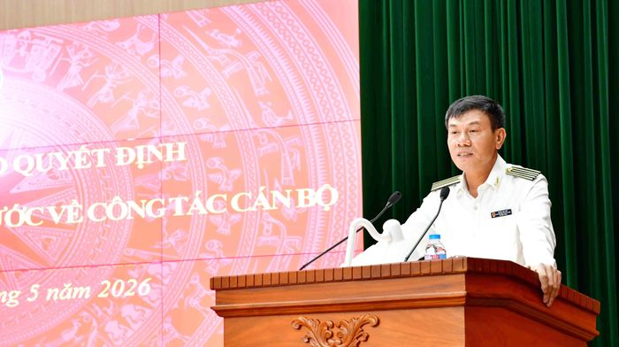 Phó Tổng Kiểm toán nhà nước Doãn Anh Thơ phát biểu tại Hội nghị. Ảnh: NGUYỄN LỘC