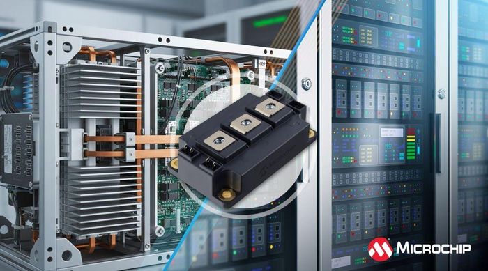 Mô-đun công suất SiC 3,3 kV HV-D3 mSiC Microchip dùng cho máy biến áp thể rắn trung tâm dữ liệu AI