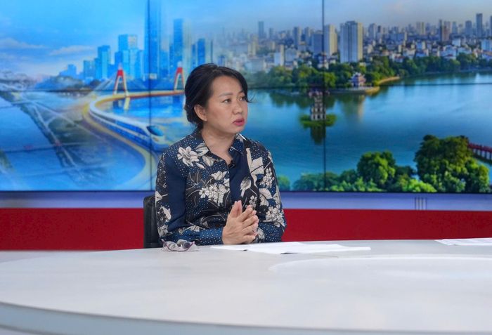 Bà Lê Thanh Thủy, Phó Trưởng phòng Quản lý môi trường, Sở Nông nghiệp và Môi trường Hà Nội. Ảnh: Phạm Hùng