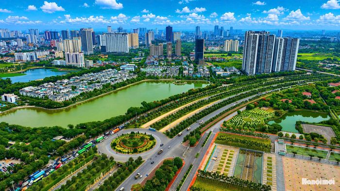 Không gian đô thị theo hướng hiện đại, phát triển bền vững hơn trong tương lai. Ảnh minh họa: Phạm Hùng