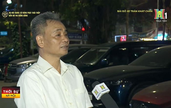 Ông Đỗ Văn Ninh, Tổ trưởng Tổ dân phố 4A, phường Bạch Mai.