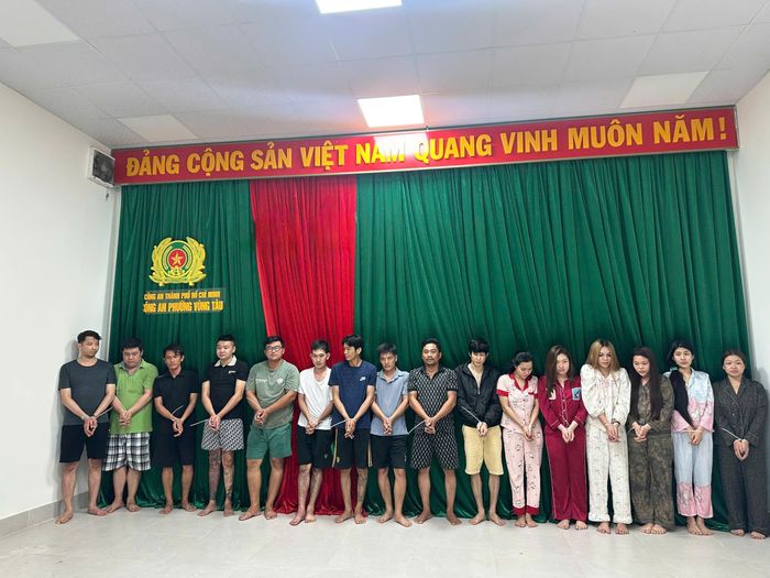 Những người bị khởi tố thuộc 20 phân nhánh tội phạm ma túy. Ảnh: CA
