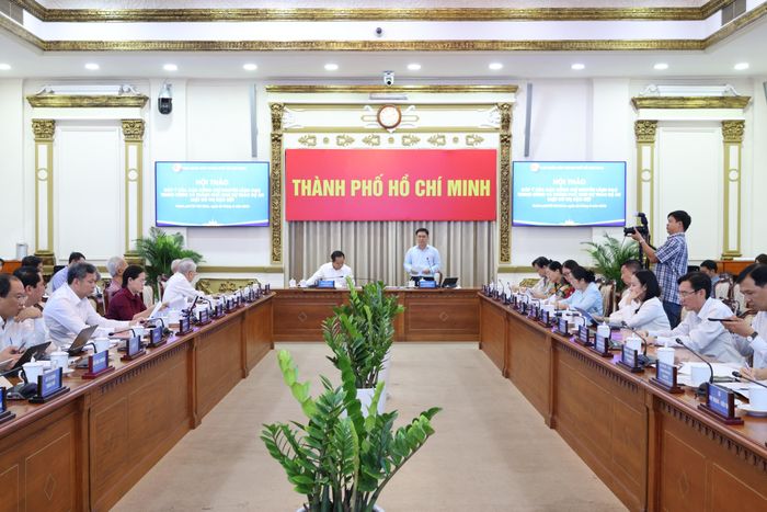 Toàn cảnh hội thảo. Ảnh: Cổng thông tin điện tử UBND TP.HCM
