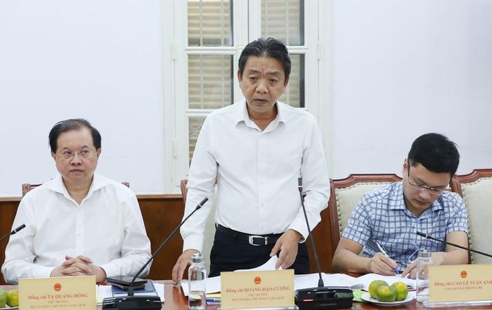 Thứ trưởng Hoàng Đạo Cương chỉ ra các giải pháp để tỉnh phát huy các giá trị của di sản và phát triển thể thao