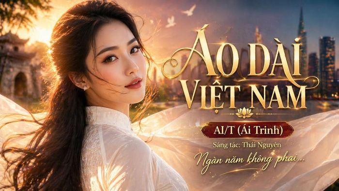 Khi AI kể câu chuyện tà áo dài Việt Nam