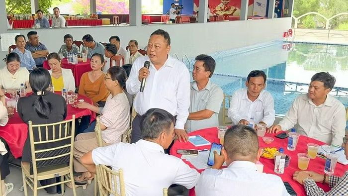Lãnh đạo Sở Công thương chia sẻ tại chương trình.