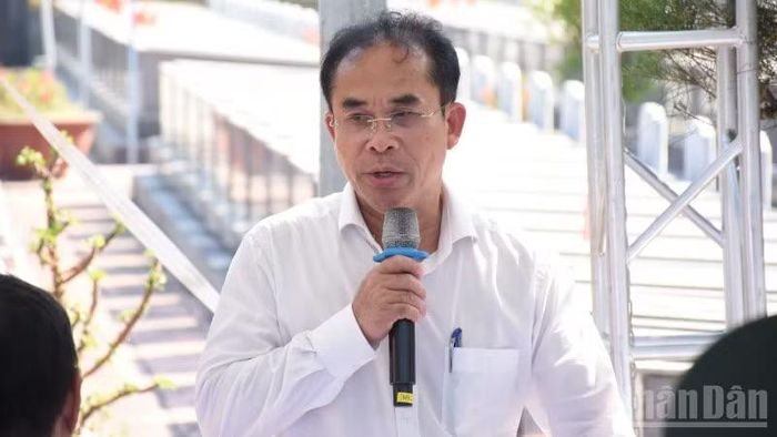 Ông Trần Anh Tuấn, Phó Chủ tịch Ủy ban nhân dân thành phố, Trưởng Ban Chỉ đạo tìm kiếm, quy tập và xác định danh tính hài cốt liệt sĩ thành phố Đà Nẵng.