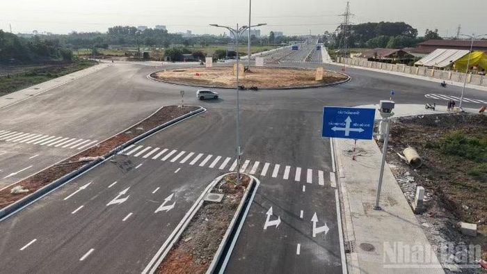 Một dự án giao thông trọng điểm trên địa bàn phường Trấn Biên chuẩn bị hoàn thành.
