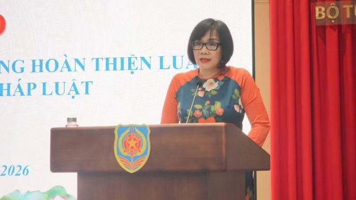 Thứ trưởng Tư pháp Đặng Hoàng Oanh.
