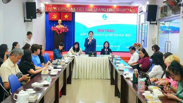 Một góc quang cảnh hội thảo.