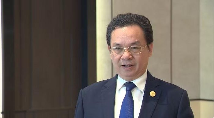 Phó Giáo sư, Tiến sĩ Hoàng Văn Cường, Phó Chủ tịch Hội Khoa học Kinh tế Việt Nam. (Ảnh: Đỗ Bảo)