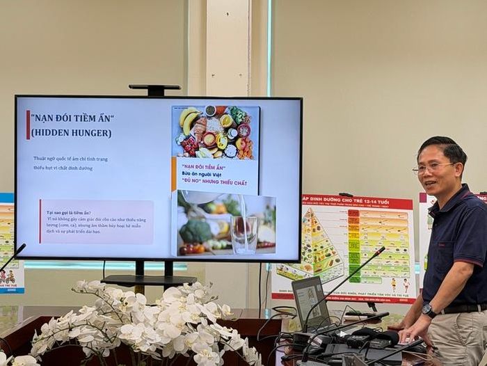 Thiếu vi chất dinh dưỡng được ví như “nạn đói tiềm ẩn” ở trẻ em
