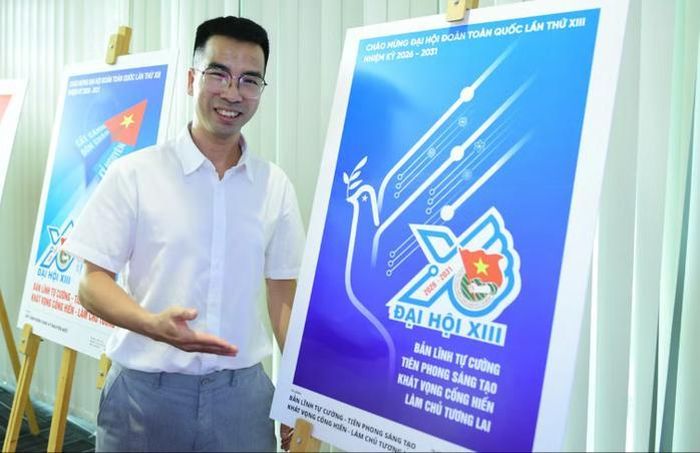 Tác giả Nguyễn Duy Thành với tác phẩm đoạt giải Nhất