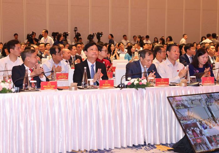  Đại biểu dự hội nghị. Ảnh: QUANG PHÚC 