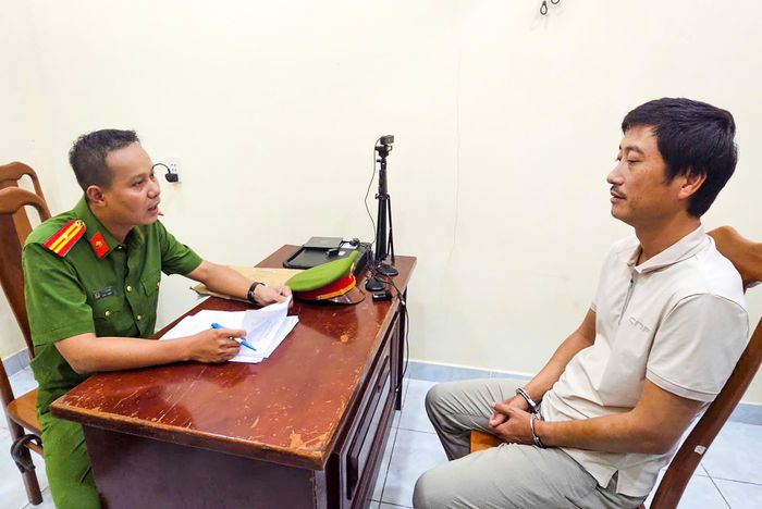  Cơ quan Công an lấy lời khai Vũ Hoàng Long 