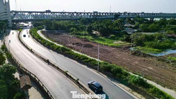 Theo quy hoạch, công viên sẽ bao gồm nhiều không gian chức năng như công viên cảnh quan ven sông, rừng tre - trúc, công viên hoa bốn mùa, quảng trường trung tâm, quảng trường nhạc nước cùng khu cắm trại và sinh hoạt cộng đồng. Đây được xem là điểm nhấn quan trọng trong chiến lược phát triển không gian công cộng ven sông Hồng của Hà Nội.
