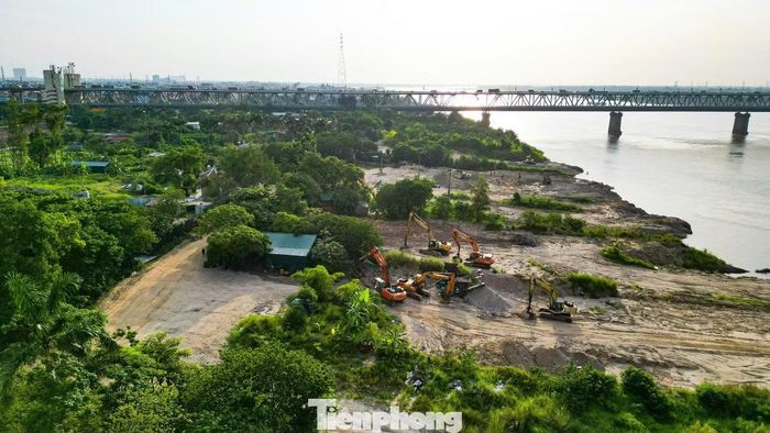 Dự án có quy mô gần 20ha, tổng mức đầu tư khoảng 1.727 tỷ đồng, hướng tới hình thành không gian công cộng quy mô lớn ven sông Hồng.