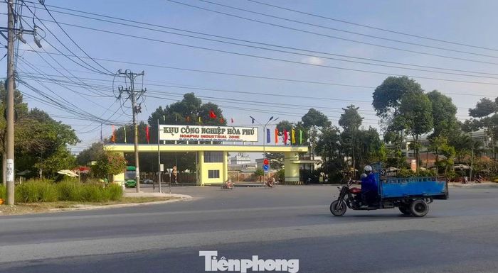 Khu công nghiệp Hòa Phú, xã Phú Quới, tỉnh Vĩnh Long.