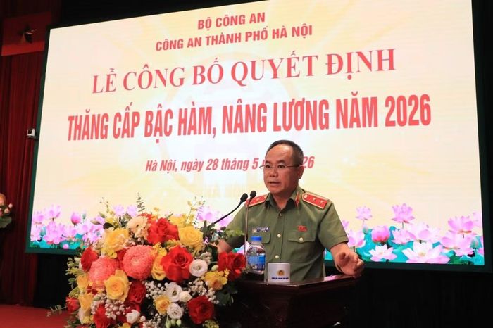 Trung tướng Nguyễn Thanh Tùng - Giám đốc Công an TP Hà Nội.