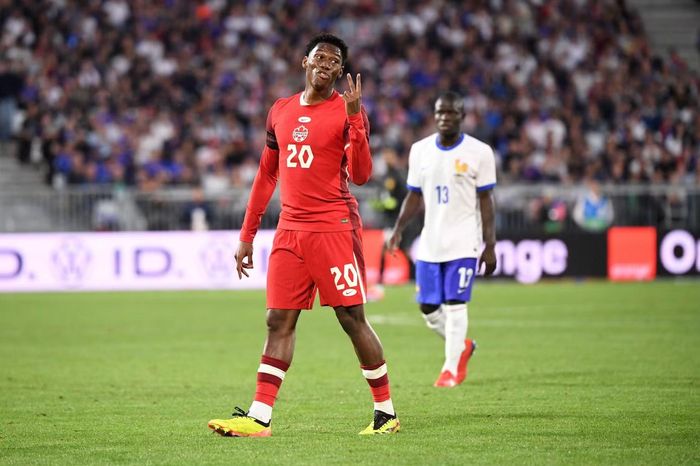 Chân sút chủ lực của Canada, Jonathan David.