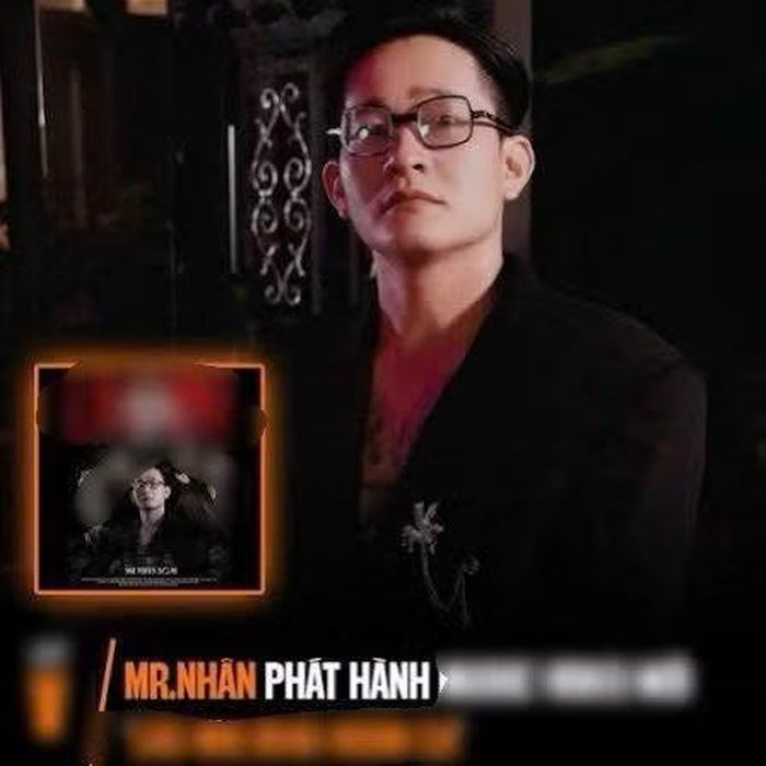 Rapper Mr. Nhân quảng bá trong một album.
