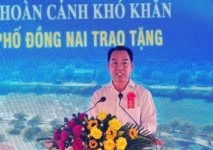 Ông Lữ Quang Ngời, Chủ tịch UBND tỉnh Cà Mau phát biểu