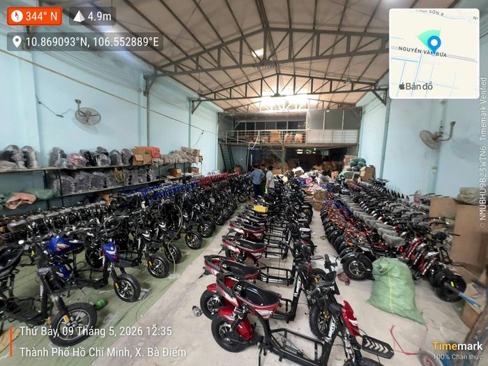 Hơn 200 cơ sở sửa chữa, mua bán nghi liên quan đến hoạt động “độ, chế” xe và kinh doanh phụ tùng phục vụ thay đổi kết cấu phương tiện. (Ảnh: Công an cung cấp)