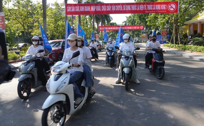 Hoạt động mít tinh góp phần lan tỏa thông điệp “Nói không với thuốc lá”, nâng cao nhận thức cộng đồng về phòng, chống tác hại thuốc lá.