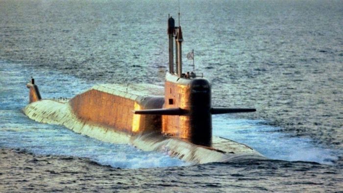 Tàu ngầm hạt nhân chiến lược lớp Delta IV của Hải quân Nga. Ảnh: militarywatchmagazine.com