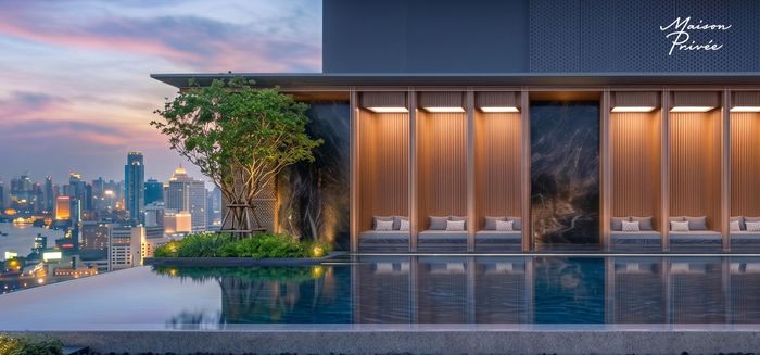Dự án sở hữu hồ bơi tầng thượng, tầm nhìn ôm trọn cảnh quan Hà Nội. Ảnh phối cảnh