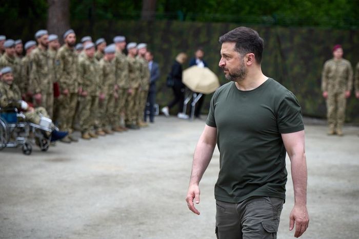 Tổng thống Ukraine Volodymyr Zelensky. Ảnh: X/@ZelenskyyUa