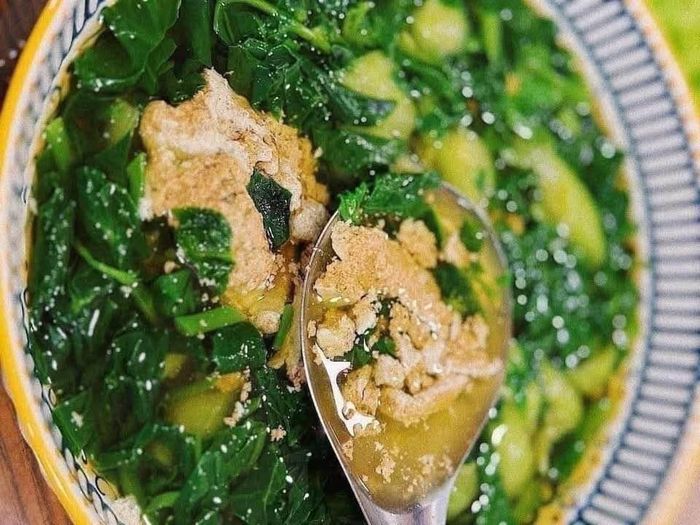Canh cua món ngon ngày hè. Ảnh: Hoa Linh.